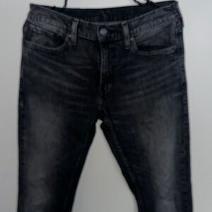 Classic Black Slim Fit Jeans for Men